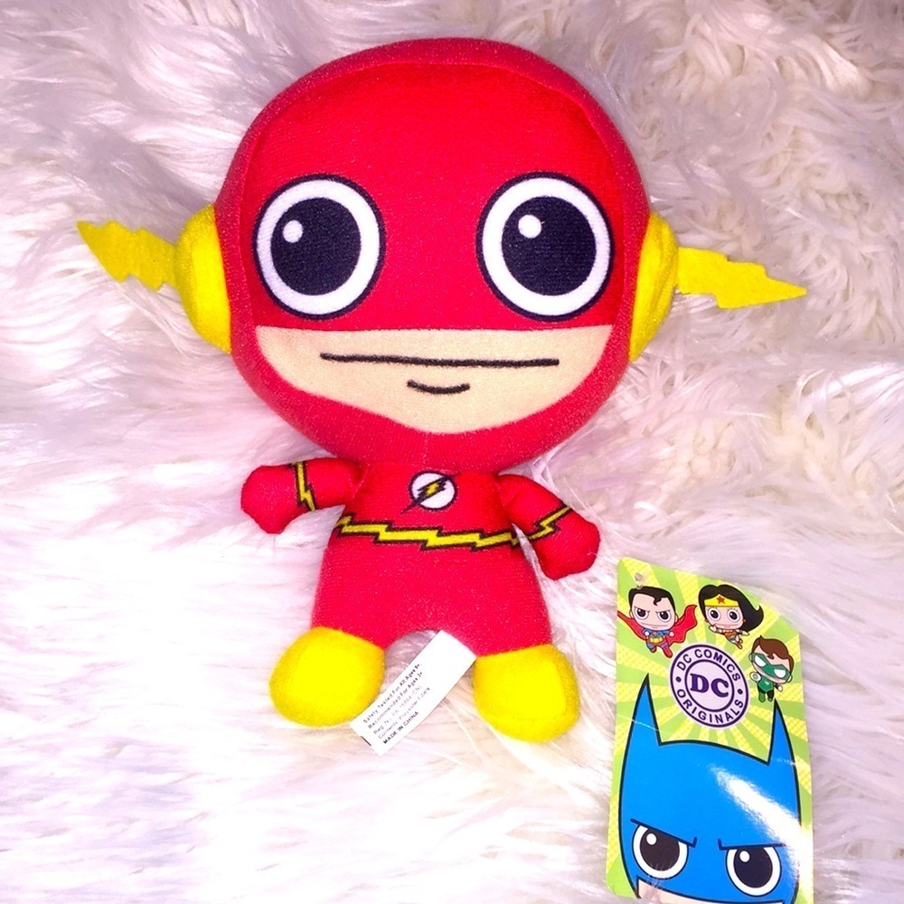 DC Comics Flash plush toy. NWT.
